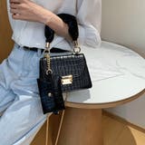 クロコ型押しショルダーバッグ ポーチ付き | Miniministore | 詳細画像5