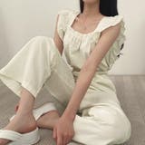 フリル袖 オールインワン パンツドレス | Miniministore | 詳細画像10