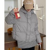 エコダウンジャケットショート中綿ブルゾン | Miniministore | 詳細画像11