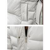 フーディーダウンジャケット 中綿アウター | Miniministore | 詳細画像16 