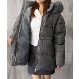 フーディーダウンジャケット 中綿アウター | Miniministore | 詳細画像23 