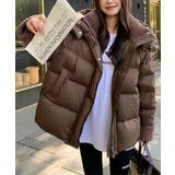 ダウンジャケットフード付きダウン風コート | Miniministore | 詳細画像11 