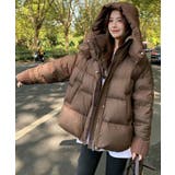 ダウンジャケットフード付きダウン風コート | Miniministore | 詳細画像13 