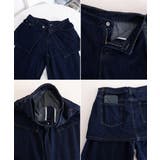 ヒップカバー付き ベルボトムワイドデニム | Miniministore | 詳細画像19