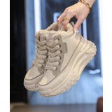 裏起毛 厚底スニーカー ハイカット韓国風 | Miniministore | 詳細画像3 