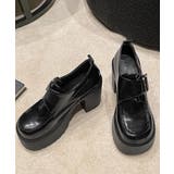 厚底ローファーレディース太ヒールパンプス | Miniministore | 詳細画像12