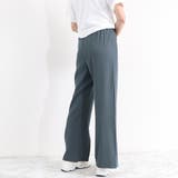 スリットパンツ ハイウエストカラーパンツ | Miniministore | 詳細画像15 