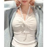 カップ付きキャミソールホルターネック夏服 | Miniministore | 詳細画像3 