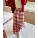 チェック柄タイトスカート バックスリット | Miniministore | 詳細画像14 
