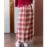チェック柄タイトスカート バックスリット | Miniministore | 詳細画像15 
