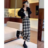 チェック柄タイトスカート バックスリット | Miniministore | 詳細画像3 