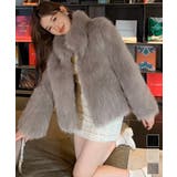 フェイクファージャケット ファーコート冬 | Miniministore | 詳細画像1 