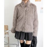 フェイクファージャケット ファーコート冬 | Miniministore | 詳細画像36 