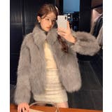 フェイクファージャケット ファーコート冬 | Miniministore | 詳細画像9 