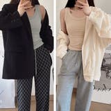 リブ タンクトップ レディース 無地 | Miniministore | 詳細画像16