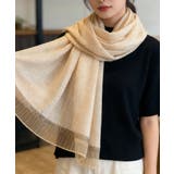 シアーロングストール ラメ糸大判ショール | Miniministore | 詳細画像10