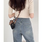 ハイウエスト デニムパンツ レディース | Miniministore | 詳細画像19