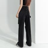カットダメージ デニムパンツ ストリート | Miniministore | 詳細画像7 