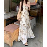 蝶柄キャミワンピース アシンメトリー夏服 | Miniministore | 詳細画像2 