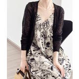 水墨画風キャミワンピース Vネックワンピ | Miniministore | 詳細画像12