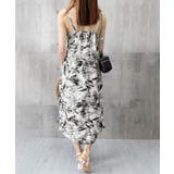 水墨画風キャミワンピース Vネックワンピ | Miniministore | 詳細画像16