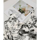 水墨画風キャミワンピース Vネックワンピ | Miniministore | 詳細画像19