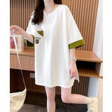 オーバーサイズTシャツチュニックtシャツ | Miniministore | 詳細画像4