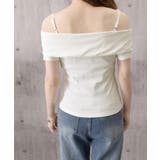 リボン オフショルダートップスレディース | Miniministore | 詳細画像19 