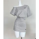 ガーリーセットアップ ワンオフショルダー | Miniministore | 詳細画像19 