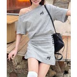 ガーリーセットアップ ワンオフショルダー | Miniministore | 詳細画像4 