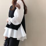 シャツブラウス ニットベスト 2点セット | Miniministore | 詳細画像5
