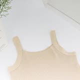 リブニット タンクトップ スクエアネック | Miniministore | 詳細画像14 