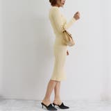 タイト ニットワンピース クロスネック | Miniministore | 詳細画像14