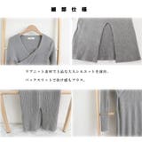 タイト ニットワンピース クロスネック | Miniministore | 詳細画像4