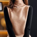 ニットベスト ハイネック ニットチョッキ | Miniministore | 詳細画像10