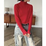ハイネックニットトップスフリルニットソー | Miniministore | 詳細画像19 