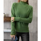 ハイネックニットトップスフリルニットソー | Miniministore | 詳細画像32 