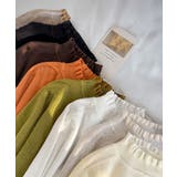 ハイネックニットトップスフリルニットソー | Miniministore | 詳細画像38 