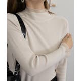 ハイネックニットトップスフリルニットソー | Miniministore | 詳細画像48 