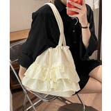 ティアードフリルトートバッグ キャンバス | Miniministore | 詳細画像3 