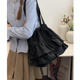 ティアードフリルトートバッグ キャンバス | Miniministore | 詳細画像5 