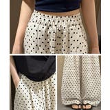 ドット柄ワイドパンツ韓国風春夏ラフパンツ | Miniministore | 詳細画像11 