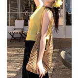 サマーニットタンクトップ 背中開き 夏服 | Miniministore | 詳細画像26 