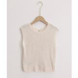サマーニットタンクトップ 背中開き 夏服 | Miniministore | 詳細画像32 