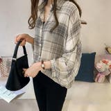 シャツブラウス 薄手 カーディガン 韓国 | Miniministore | 詳細画像11 