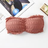 テラコッタ | カップ付き ノンワイヤー ブラトップ | Miniministore