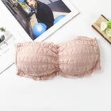 コーラルピンク | カップ付き ノンワイヤー ブラトップ | Miniministore