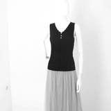 タンクトップ Vネック ノースリーブ | Miniministore | 詳細画像13