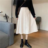 アイボリー | ミモレ丈スカート レディース ボトムス | Miniministore