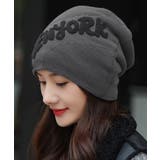 ニット帽子 レディース 英字ロゴ 3色 | Miniministore | 詳細画像3